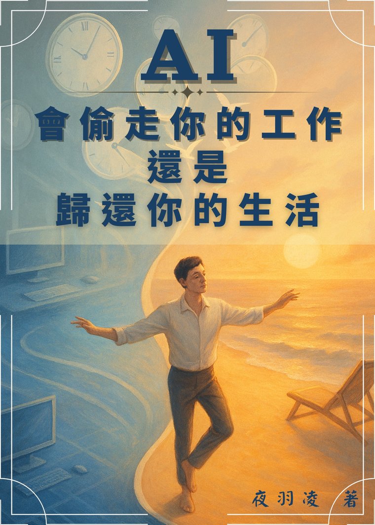 《AI會偷走你的工作，還是歸還你的生活？》電子書封面