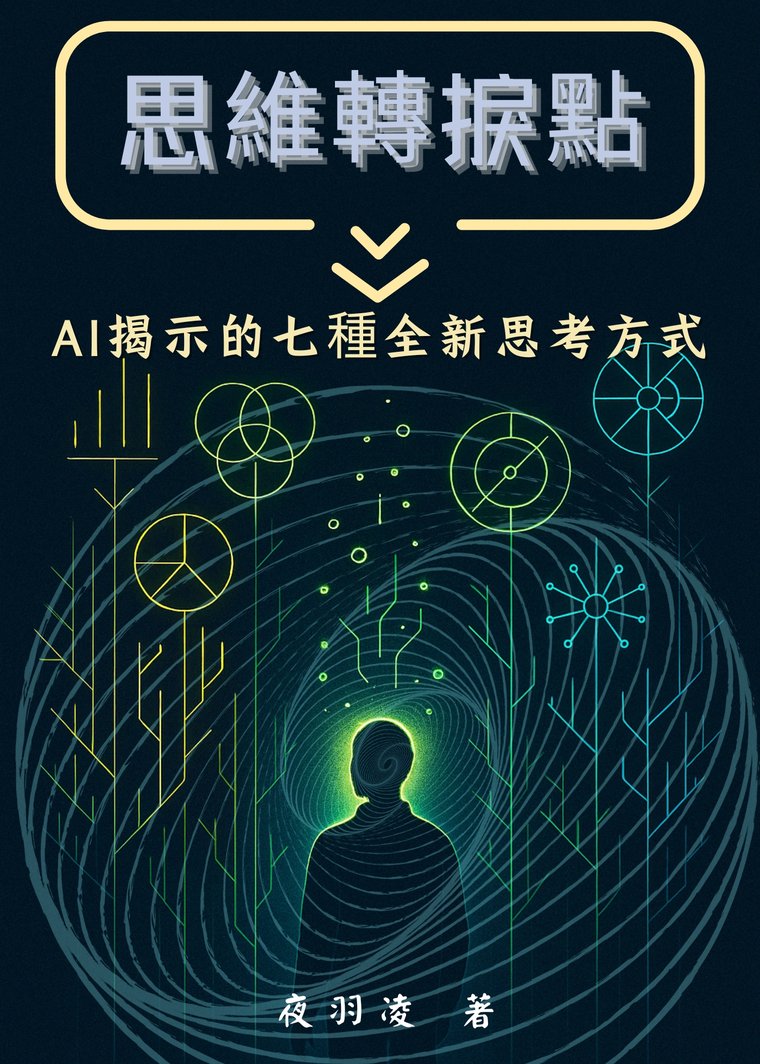 《思維轉捩點：AI 揭示的七種全新思考方式》電子書封面